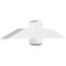 Ekena Millwork Eugene Architectural Grade PVC Gable Bracket, 36"W x 7 1/2"H x 4"D x 4"F, 5/12 Pitch GBP036X08X0404EUG00 - alternate 1
